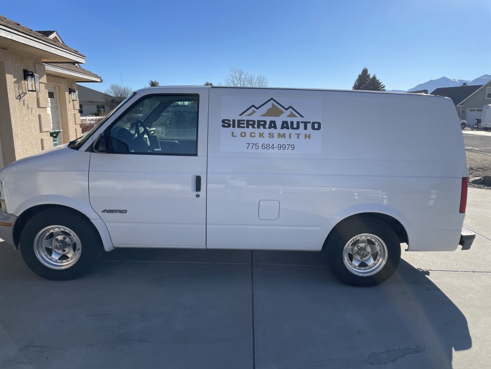 Sierra Auto Locksmith Service Van