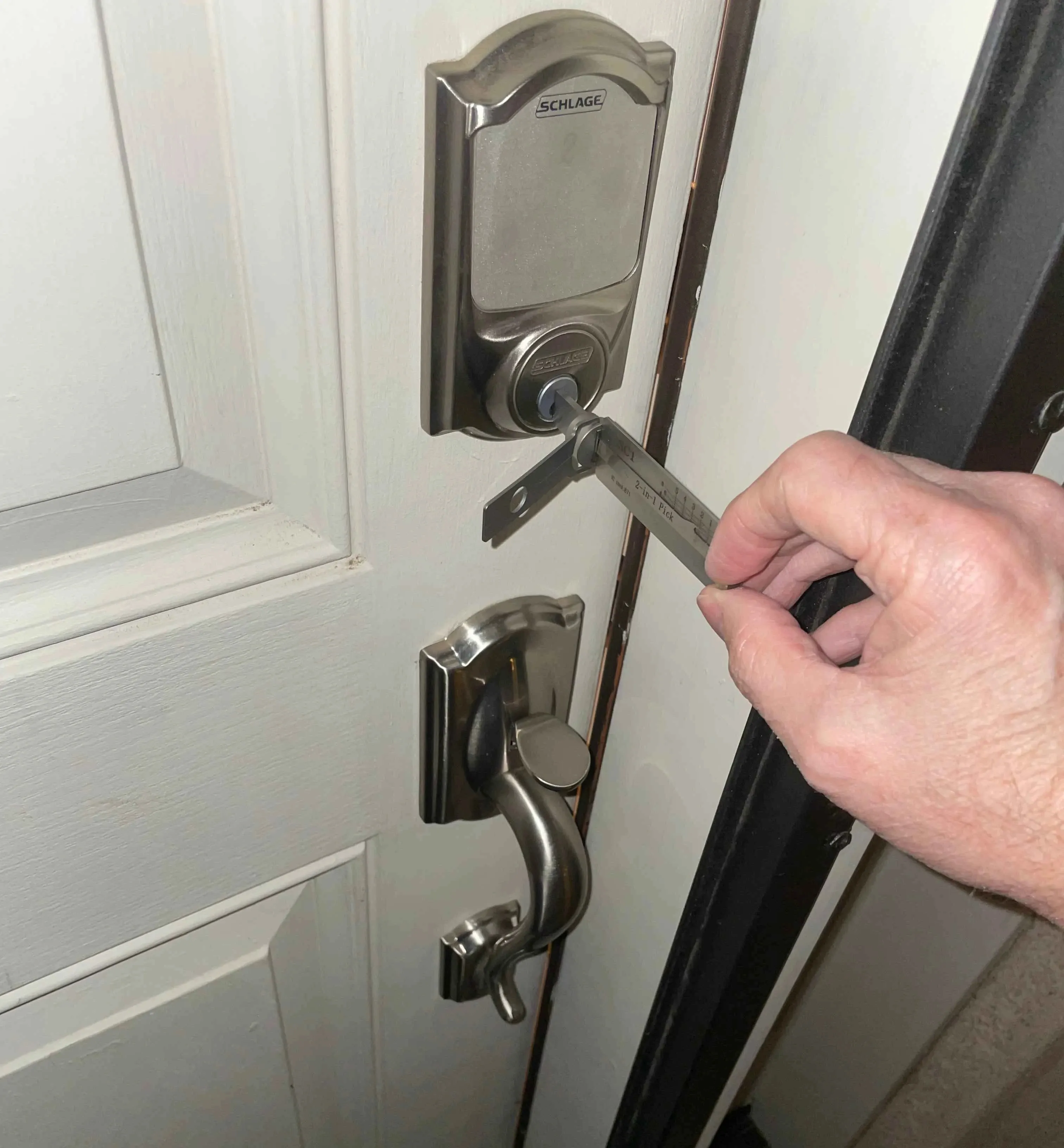 House front door lockout