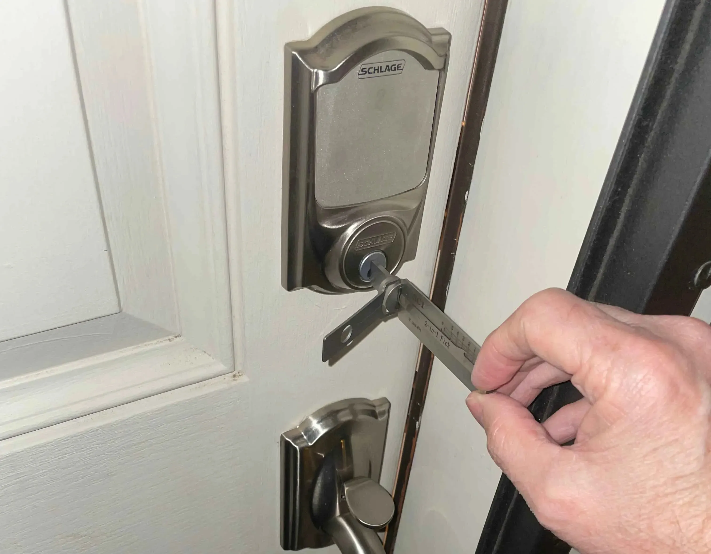 home lockout service unlocking residential front door in Nevada